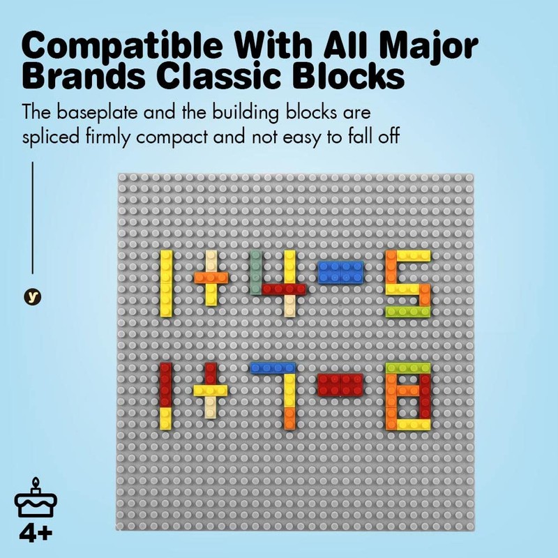 Etarnfly 8 Plate Set Building Plate Compatible with Most Brands,