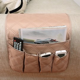 JINTN Sofa Caddy Arm Rest Organiser Armrest Caddy Pocket Organizer Recliners Sofa Couch Arm Chair Caddy TV Remote Control Holder Organizer Cell Phone Book Sofas Tidy Armchairs Caddy Sofa