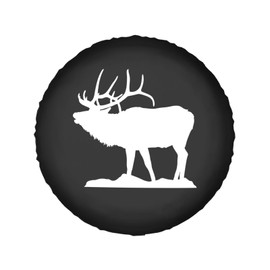 Elk Tire Covers Spare Tire Cover for Truck Jeep SUV 17"