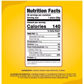 De La Rosa Mazapan De La Rosa Marzipan Mexican Peanut Candy 30 Pieces