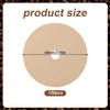 120pcs Round Coffee Filters, 3.75 Inch Coffee Filters Paper Unbleached