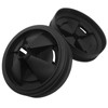 Cionyce 2 Pcs Garbage Disposal Splash Guards, EPDM Rubber Drain
