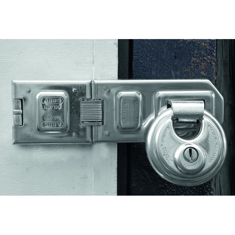 ABUS 26/70 Diskus Solid Body Storage Padlock with 2 Keys