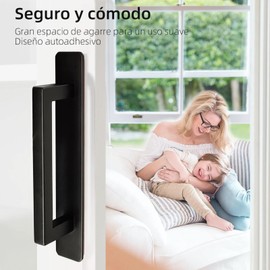 BTOOTB 4 PCS Tiradores para Cajones Autoadhesivos, Manija del Gabinete Autoadhesivo, Aleación de Aluminio Tiradores de Armario Sin Taladrar, Adecuado para Armarios, Cajones, Puertas