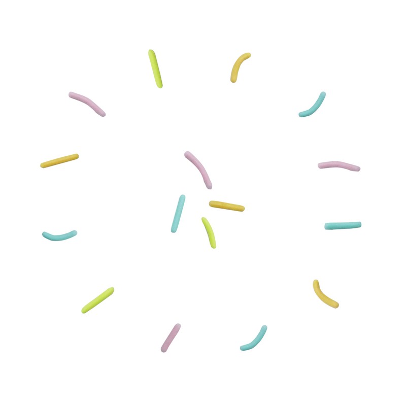 PME Easter Sprinkles - Pastel Jimmies (60g)