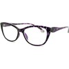 Clear Lens Glasses With Bifocal Reading Lens Womens Rectangular Cateye
