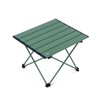 iClimb Ultralight Compact Camping Folding Table with Carry Bag (Green