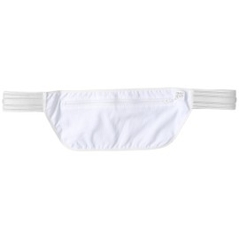 [konsaisu] Cash Valuables Belt Single Slot, 12 cm 0.028kg 200109 - white -