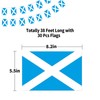 Scotland Flags Scottish Small String Mini Flag Pennant Banner Decorations