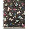 Robert Kaufman Robt Kaufman Flannel Fabric Snow Snuggles Pandas on