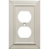 Franklin Brass W35218V-SN-C Classic Architecture Single Duplex Wall Plate/Switch Plate/Cover
