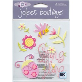 Jolee's Boutique RARE Vintage Jolee's Boutique 3D Stickers SPRING FLING  62614 FAST SHIPP!