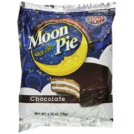 Moon Pie Chocolate The Original Marshmallow Sandwich, 2.75 Ounce (9-Count)