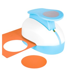 Craft Punch Round 1 Inch Paper Puncher Round 2.5cm Paper Punch Hole Punch Handmade Mini Craft Punch - Scrapbook DIY School Kindergarten Teacher Office Kids... (Round)