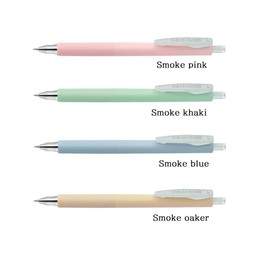 ZEBRA SARASA Nano Gel Ballpoint Pen 0.3mm Extra Fine Point Rubber Grip Smoke Color JJH72-4C-SM Limited With Original Stylus Ballpoint Touch Pen