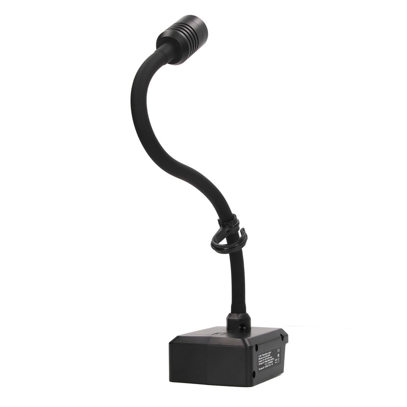 Gooseneck Work Light LED Cordless Lamp Rechargeable 2 USB Ports