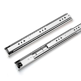 Promark Full Extension Drawer Slides, 53mm (2.08 inches) Width, Heavy Duty 250LB Load, Set of 1 (24)
