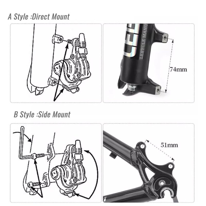 Mountain Bike Disk Brake Set G3/ HS1 Bicycle Disc Brake