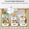 Under Sink Organizer, 2 Tier Pull out Cabinet Organizer Baskets