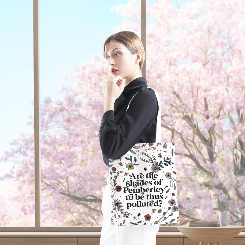 JTOUK PridePrejudice Book Lover Gift Jane Romance Book Club Reader