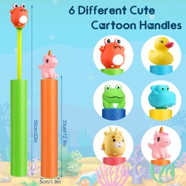Water Squirters for Kids, 6-Pack Water Guns for Toddlers Age 2-4, Durable Water Blasters