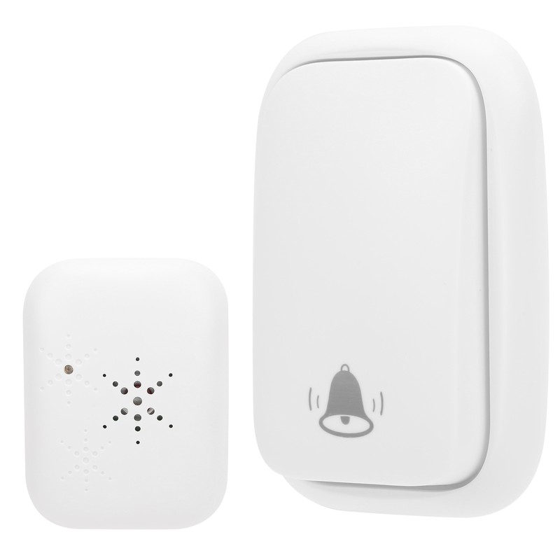 Battery Free Wireless Doorbell Remote Control 150m Range 38 Melodies