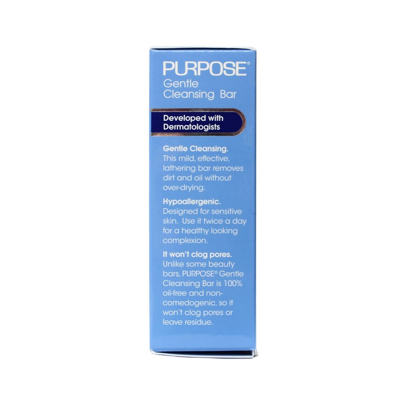 PURPOSE Gentle Cleansing Bar, Developed with Dermatologists for All Skin