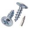 SKIR'CO (Pack of 100) Galvanised Steel 3.5 x 12mm Wood