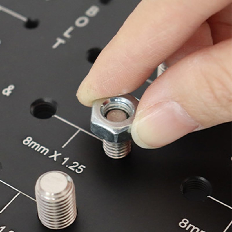 Sarini Screw, Nut And Bolt Thread Checker Includes Measuring Gauge