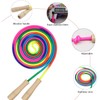 16 FT Long Jump Rope for Kids, Adjustable Double Dutch