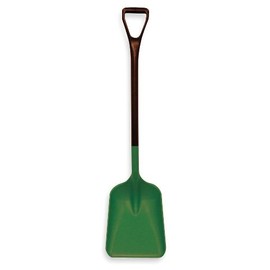 REMCO 6896SS Polypropylene Safety Shovels are treated with anti-static agent. Two piece shovels come with "D" grip handle. Disassembles easily for convenient storage. Blade dimensions 10 1/2" W x 14" H, overall length 43 1/2".