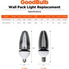 GoodBulb 30 Watt LED Wall Pack Light Replacement Bulb -