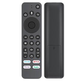 AULCMEET New Replacement Voice Universal Remote Control fit for Insignia Toshiba Pioneer Hisense LED 4K UHD Smart TV NS-50F301NA24 NS-43F301NA22 58U6HF 50U6HF CP-RC1NA-22 CPRC1NA22