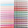 720 piezas 30 juegos de uñas postizas cuadradas medianas, uñas