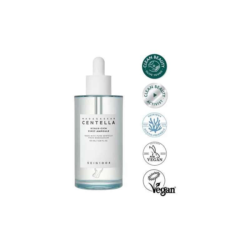 Skin1004 Madagascar Centella Hyalu Cica First Ampoule Suero