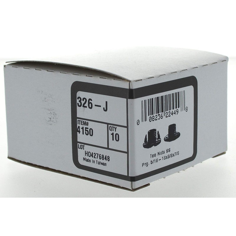 Hillman 4150 5/16-18 x 3/8 x 7/8 in. Stainless Steel