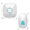 Doorbell, Lovin Product Waterproof Wireless Doorbell Chime Kit with 36