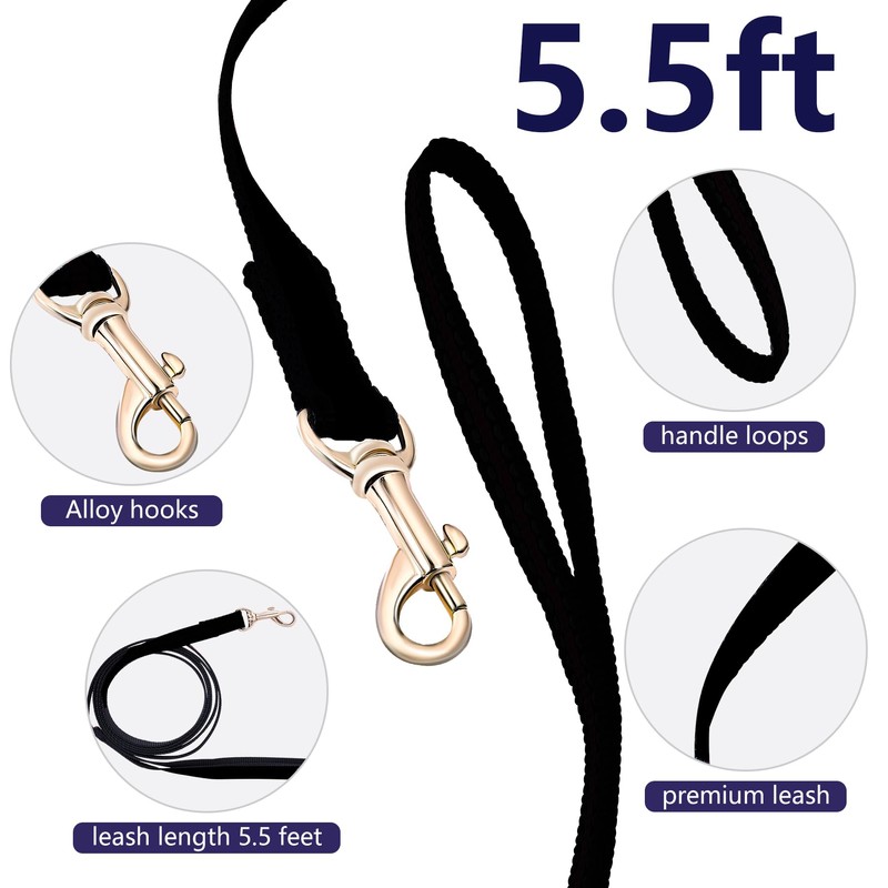 Yesito Chicken Harness Hen Size with 5.5ft Matching Leash –