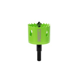 CSOOM 48 mm M42 Bi-Metal Hole Saw Drill Bit for Working in Plasterboard, Plastic, Wood, Thin Metal, Thin Sheet Steel, High Performance Drilling Tool