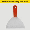 Utoolmart 2Pcs Putty Knife, 6 Inch Carbon steel Stiff Putty