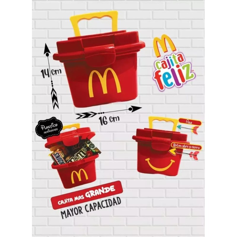 Set 12 Dulceros Cajita Feliz Infantil Niño Niña