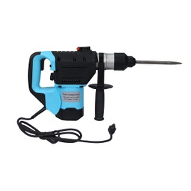 1100W SDS Plus Rotary Hammer Drill, Blue + Black, 1-1/2", 3 Functions