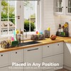 Yofidra Kitchen Sink Caddy: Sink Sponge with Instant Drying Stone,