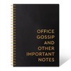 THEBESTU Office Gossip And Other Important Notes 160 Pages Gold