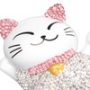 Lucky Cat Ornaments Solar Power Waving Arm Lucky Cat Statue