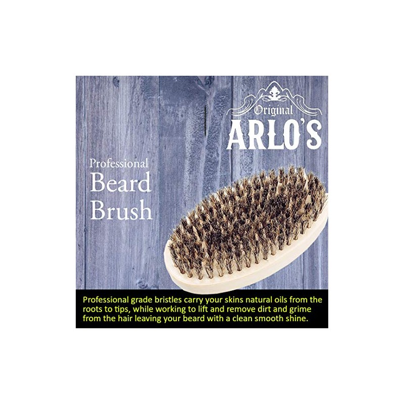 Arlo's Kit de cuidado de barba premium para hombre de