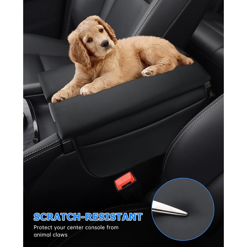 INTGET Car Center Console Armrest Cover for Nissan Rogue Accessories