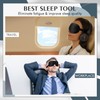 Bonuci 12 Pack Sleep Mask Blackout 3D Eye Mask for