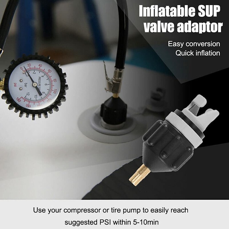 Amandakasa Pump Adapter Valve Adapter SUP for Kayak Air Pump