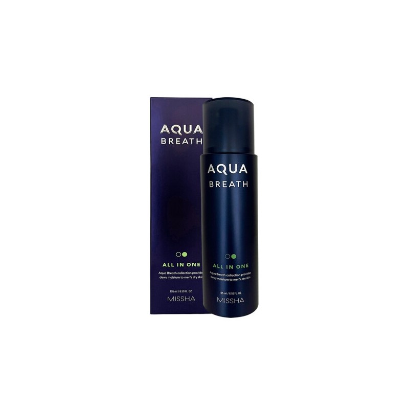 Missha For Men Aqua Breath All-in-One 195ml / 미샤 포맨